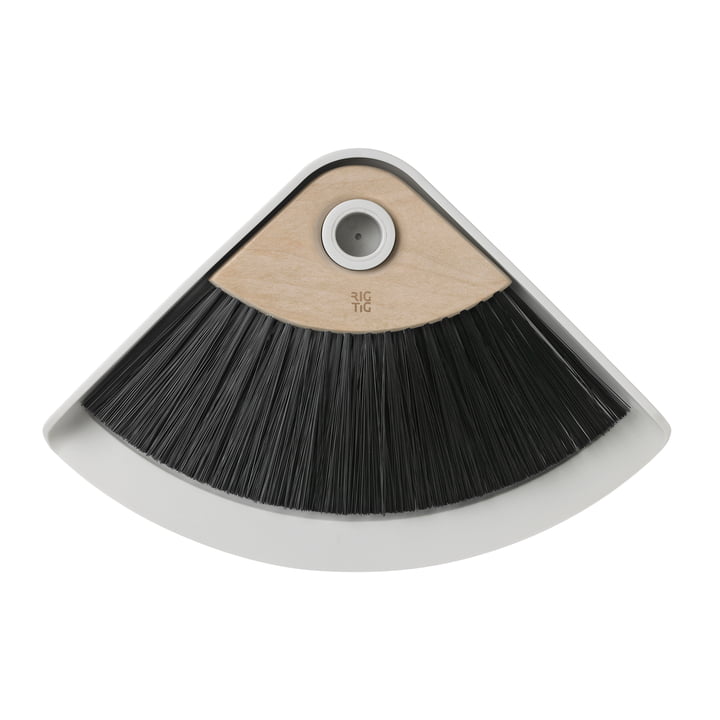 Sweep-It Pelle à poussière & Balayette de Rig-Tig en couleur gris clair