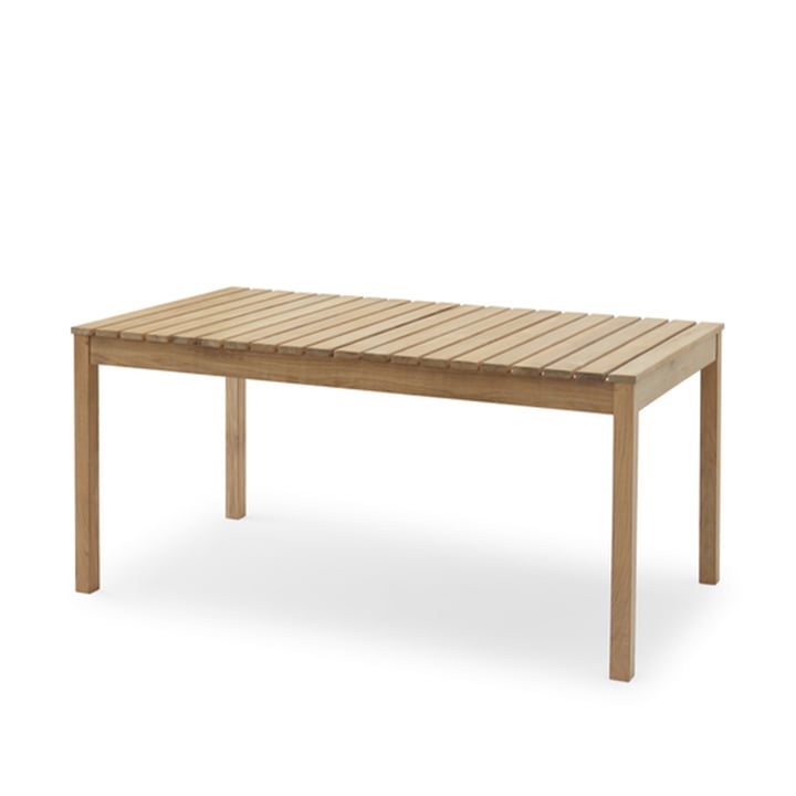 Skagerak - Plank Table de jardin 160 x 90 cm, teck