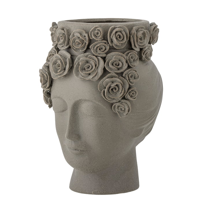 Bloomingville - Akira Vase, H 30 cm, gris