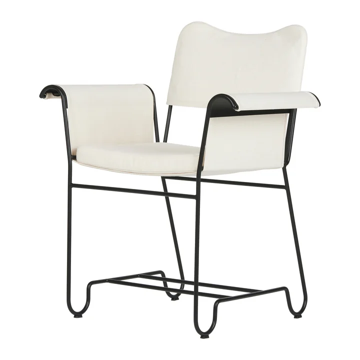 Tropique Outdoor Dining Chair, classic black / Leslie Limonta de Gubi