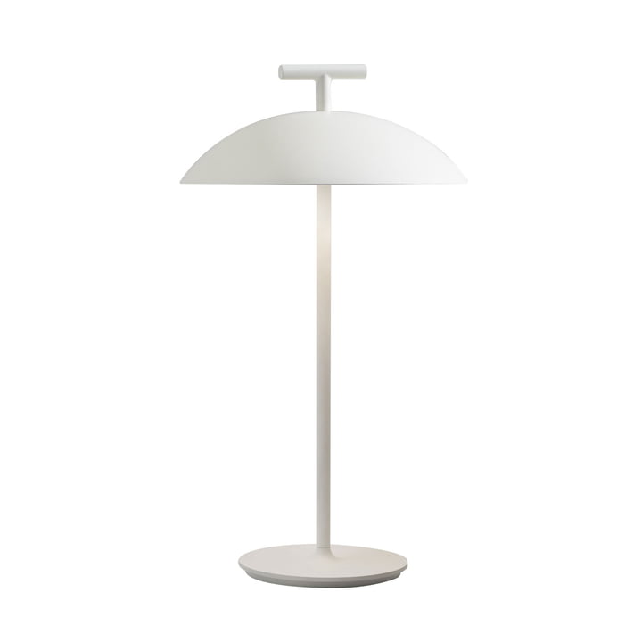 Mini Geen-A Lampe de table LED rechargeable, blanc de Kartell