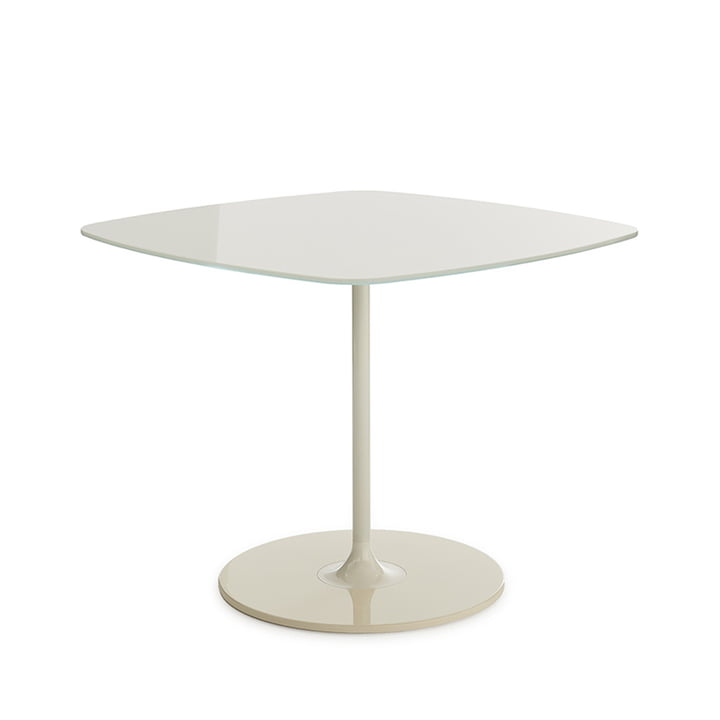 Kartell - Thierry Table d'appoint Basso, blanc