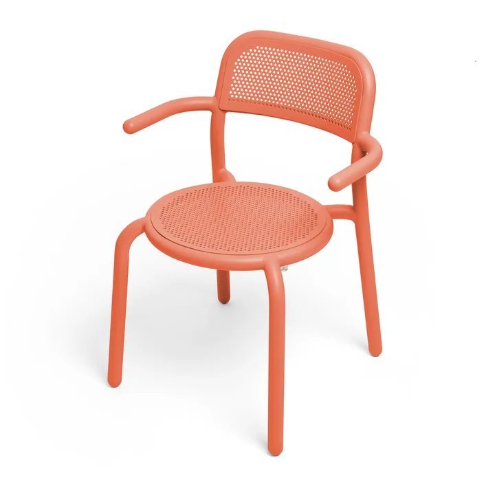 Fatboy - Toní Chaise avec accoudoirs, tangerine