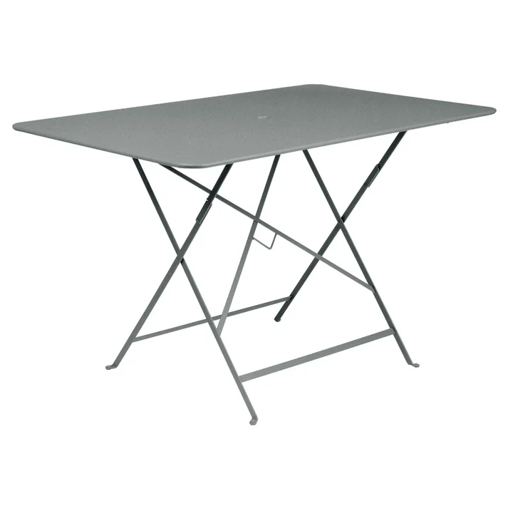 Fermob - Bistro Table pliante 117x77cm, gris lapilli