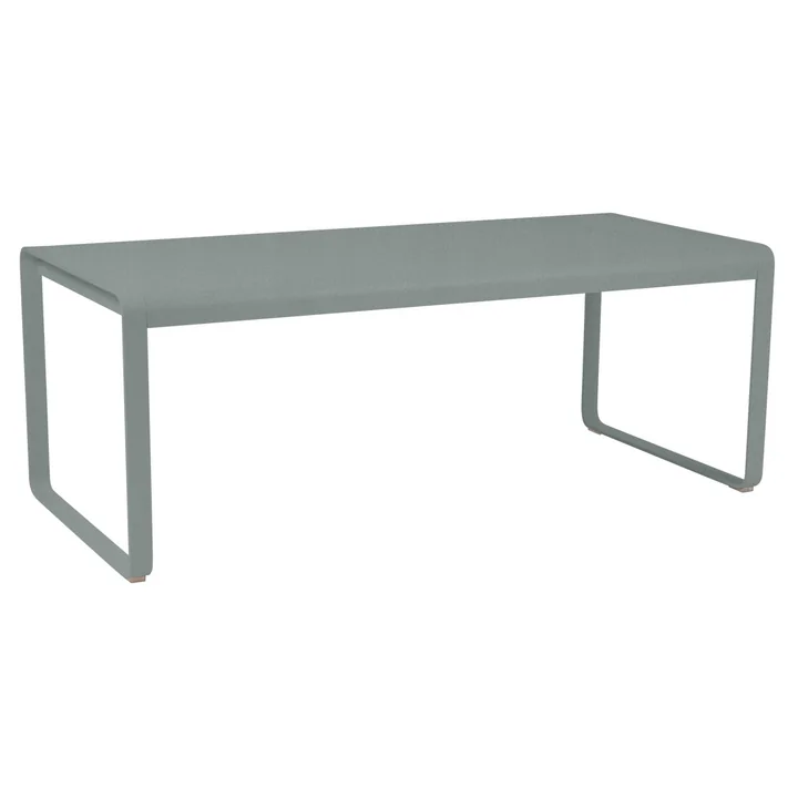Fermob - Bellevie Table, 90 x 196 cm, gris lapilli