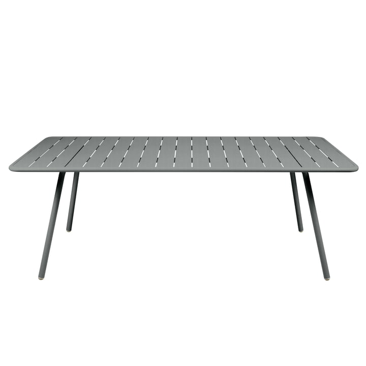 Fermob - Luxembourg Table, rectangulaire, 207 x 100 cm, gris lapilli
