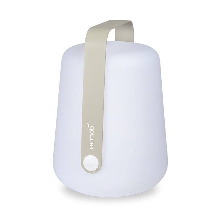 Fermob - Balad Lampe LED à accu, H 38 cm, gris argile