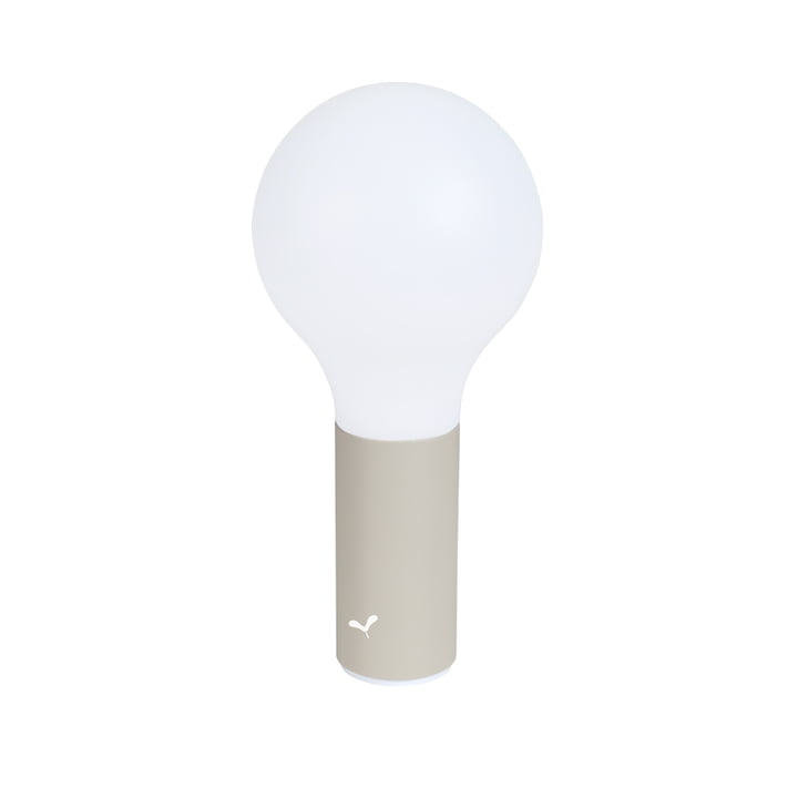 Fermob - Aplô Lampe d'extérieur H 24 cm, gris argile