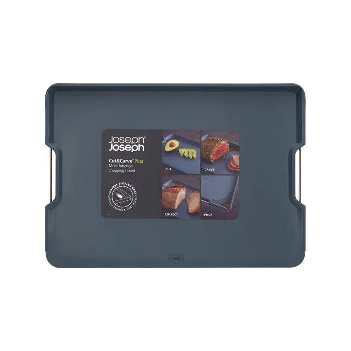 Cut & Carve Plus Planche à découper, extra large, sky de Joseph Joseph