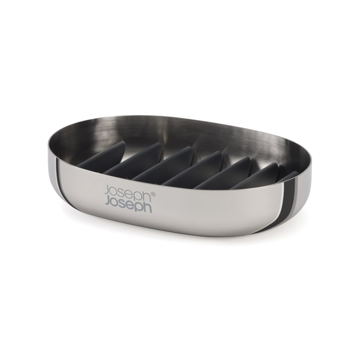EasyStore Luxe Porte-savon, acier de Joseph Joseph