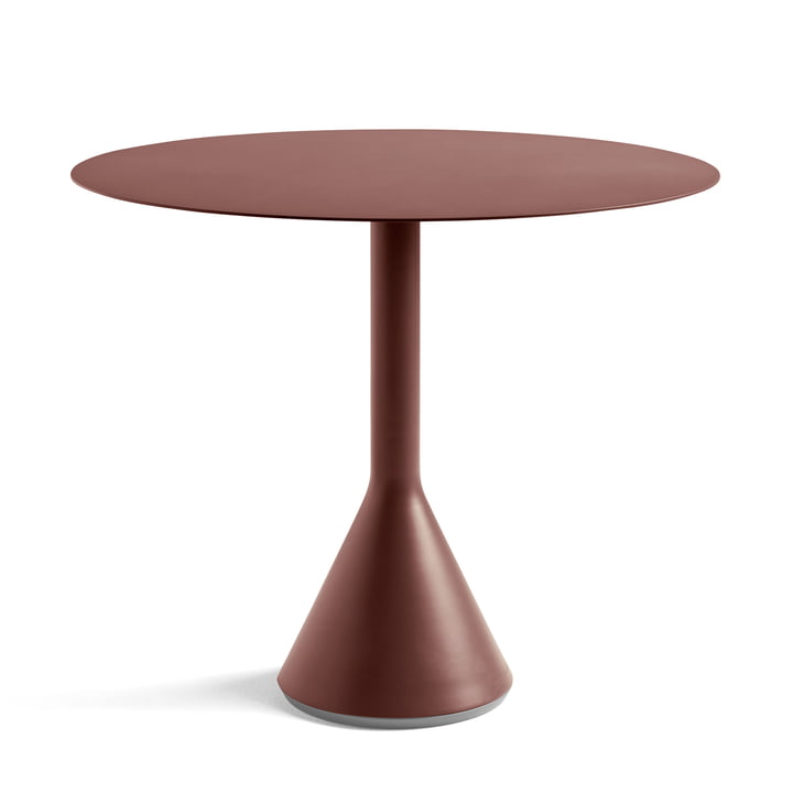 Hay - Palissade Cone table Ø 90 x H 74 cm, iron red