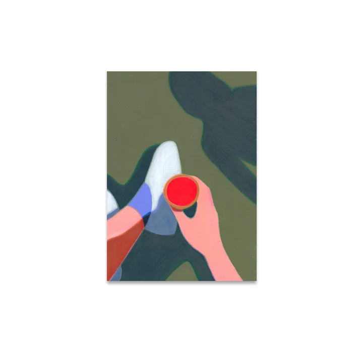 Les Vacances 01 Poster, 30 x 40 cm de Paper Collective