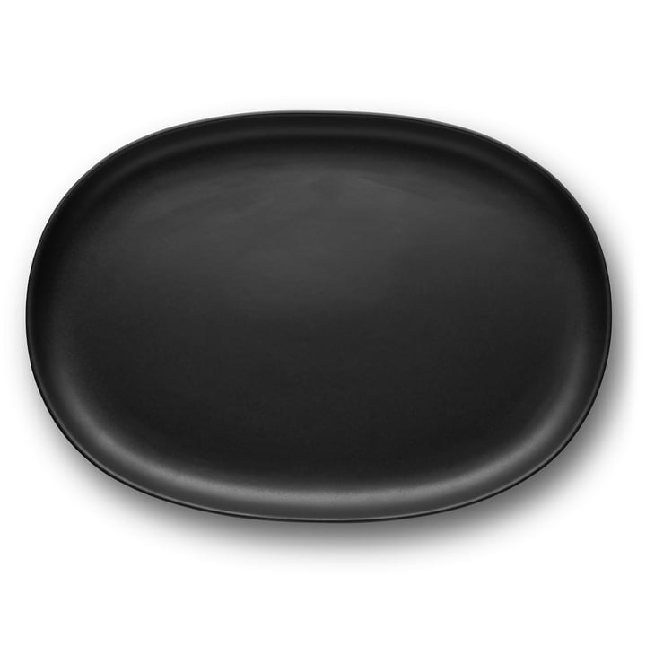 Eva Solo - Nordic Kitchen Plateau de service ovale 36 cm, noir