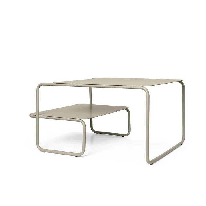 Level Table basse, 79 x 60 cm, cashmere de Ferm Living