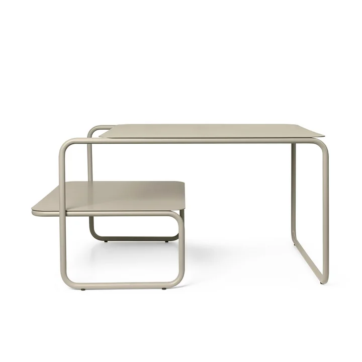 Level Table basse, 79 x 60 cm, cashmere de Ferm Living