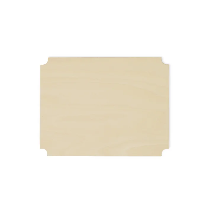 Pillar Storage Box Couvercle M de Form & Refine en finition hêtre