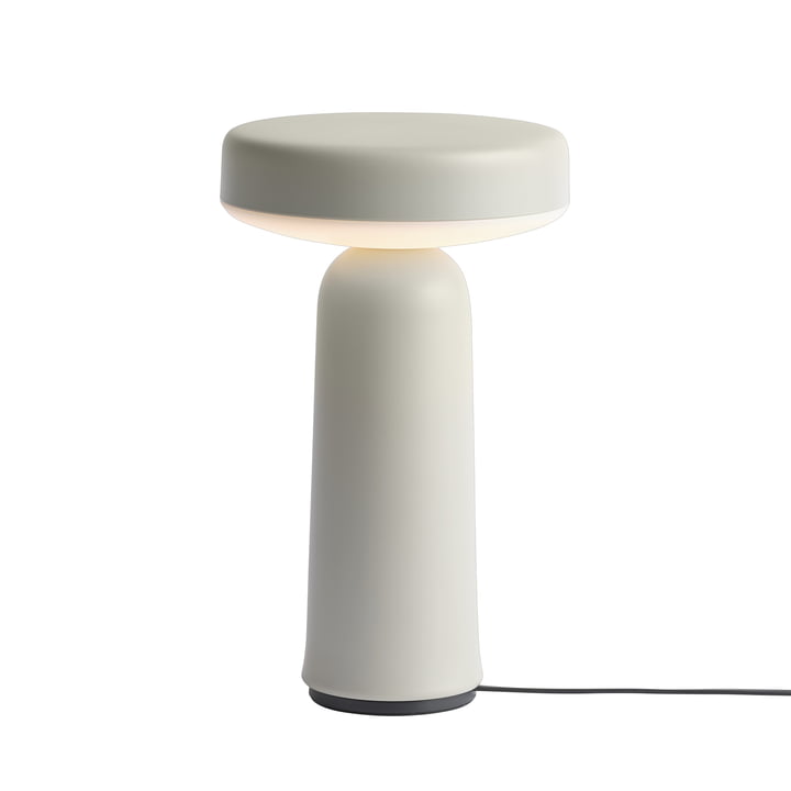 Ease Portable LED Outdoor Lampe à accu de Muuto dans la couleur grise