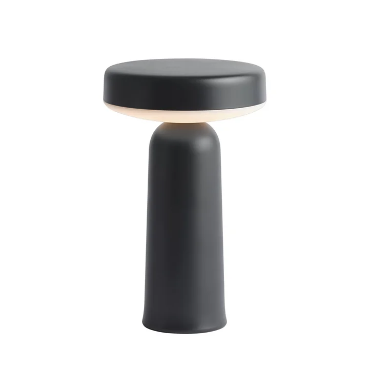 Ease Portable LED Outdoor Lampe à accu de Muuto dans la couleur noir