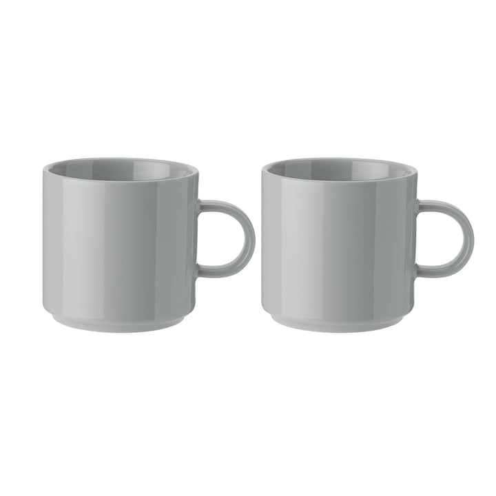 Stelton - Tasse à café (set de 2), gris clair