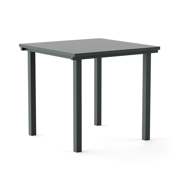 Dining Table, carrée, 80 x 80 cm, vert (RAL 200 20 10) de NINE