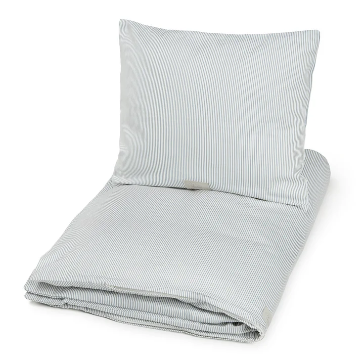 Cam Cam Copenhagen - Linge de lit bébé, 70 x 100 cm, classic Stripes Blue