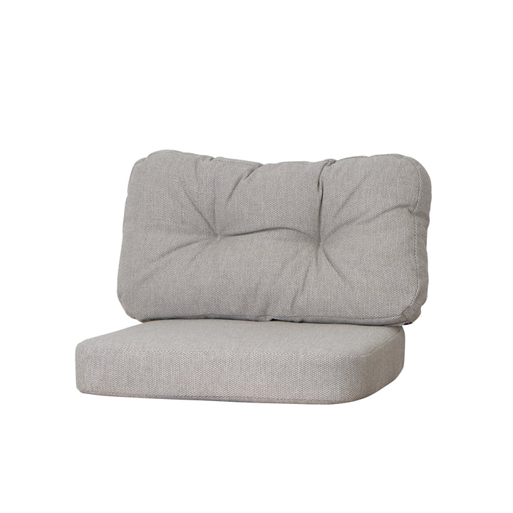 Cane-Line - Ocean Ensemble de coussins pour fauteuil lounge, large, marron clair (2 pièces)