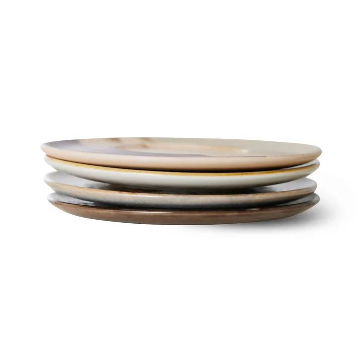 70's Big Sur Soucoupes (set de 4) de HKliving