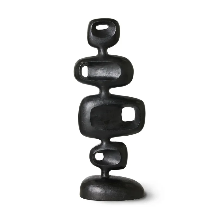 Sculpture en aluminium, heavy black de HKliving