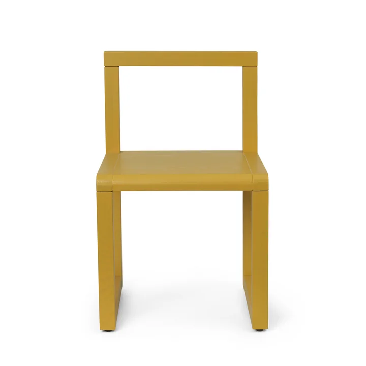 Little Architect Chaise pour enfant, jaune de Ferm Living