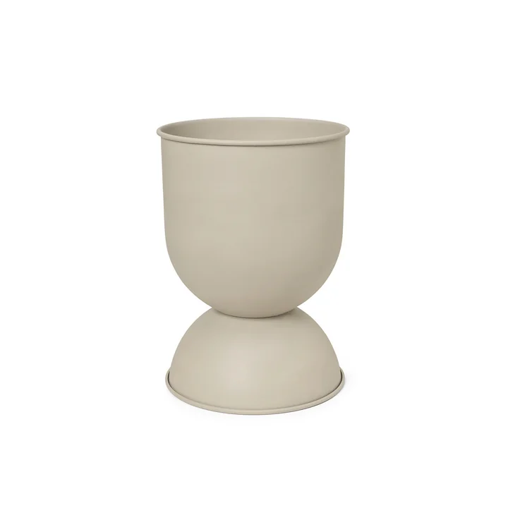 Hourglass Pot de fleurs small, Ø 31 x H 42,5 cm, kaschmir de Ferm Living