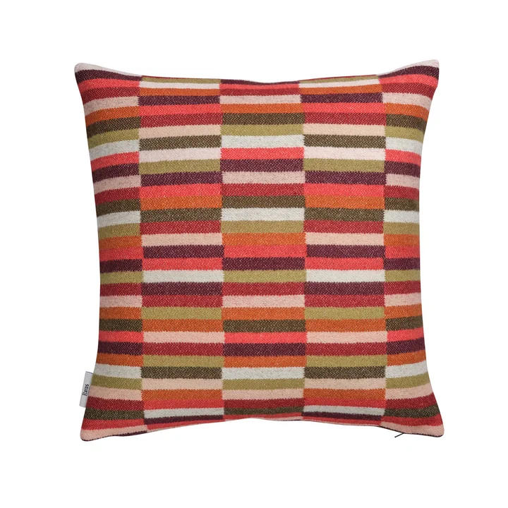 Røros Tweed - Ida Coussin, 50 x 50 cm, red shades