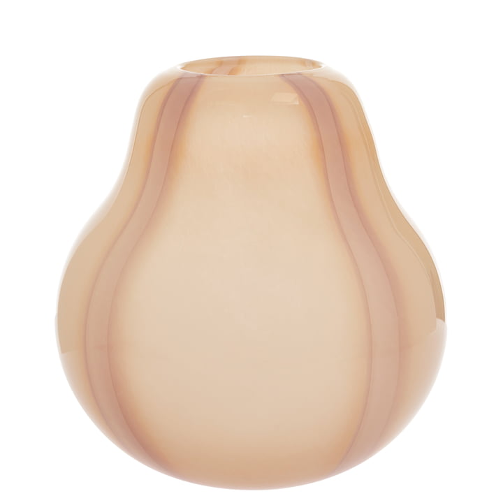 OYOY - Kojo Vase, Ø 24,5 x 25 cm, poudre / rose