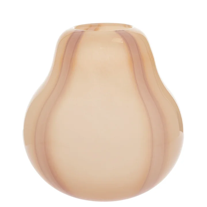 OYOY - Kojo Vase, Ø 24,5 x 25 cm, poudre / rose