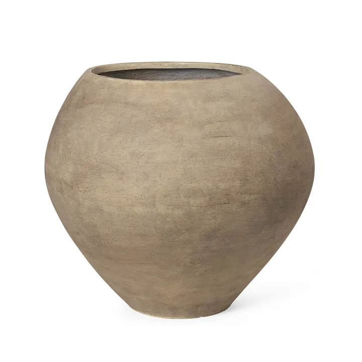 Ferm Living - Dodu Pot, H 51 cm, brun