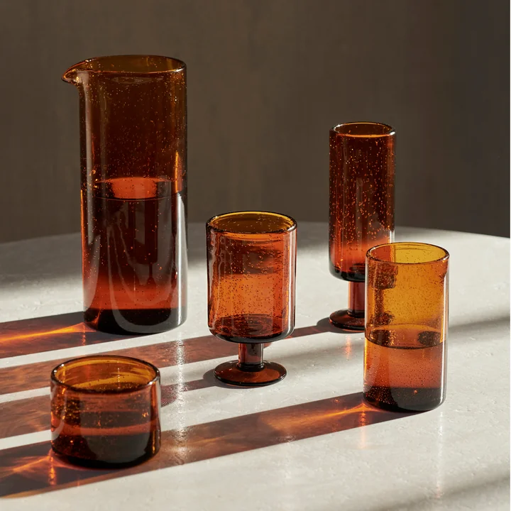 Ferm Living - Oli Collection, recyclé ambre