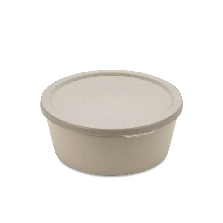Koziol - CONNECT BOWL Bol, avec couvercle, 400 ml, nature desert sand