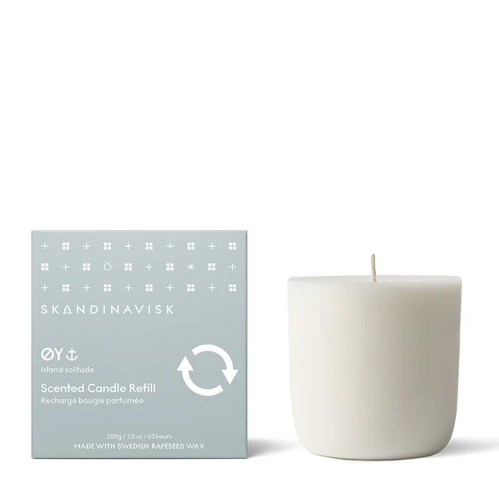 Recharge pour bougie parfumée Ø 7,9 cm, Øy de Skandinavisk