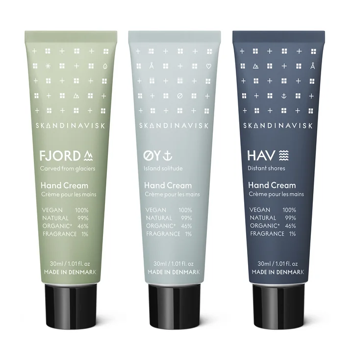 Set de crème pour les mains, Sea (set de 3) de Skandinavisk