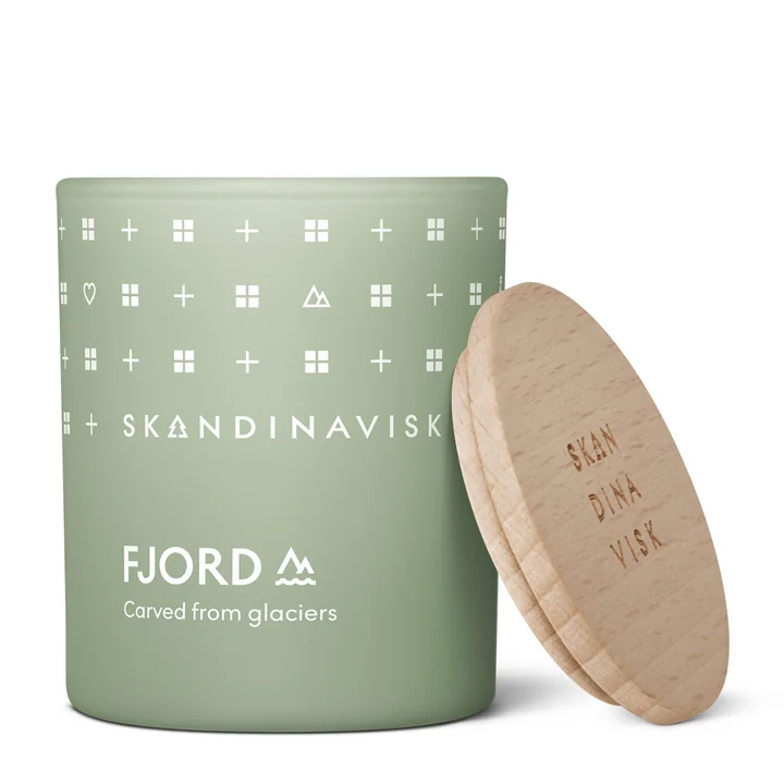 Bougie parfumée avec couvercle Ø 5,1 cm, Fjord de Skandinavisk