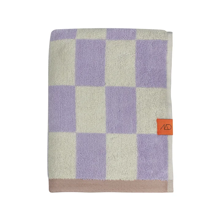 Retro Serviette de toilette de Mette Ditmer dans la version lilas