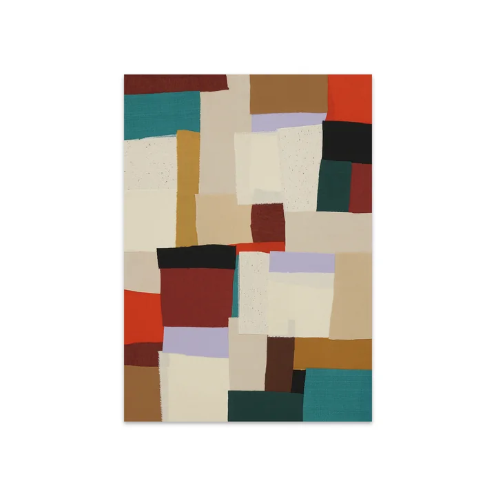 Fields de Atelier Cph, 50 x 70 cm de The Poster Club