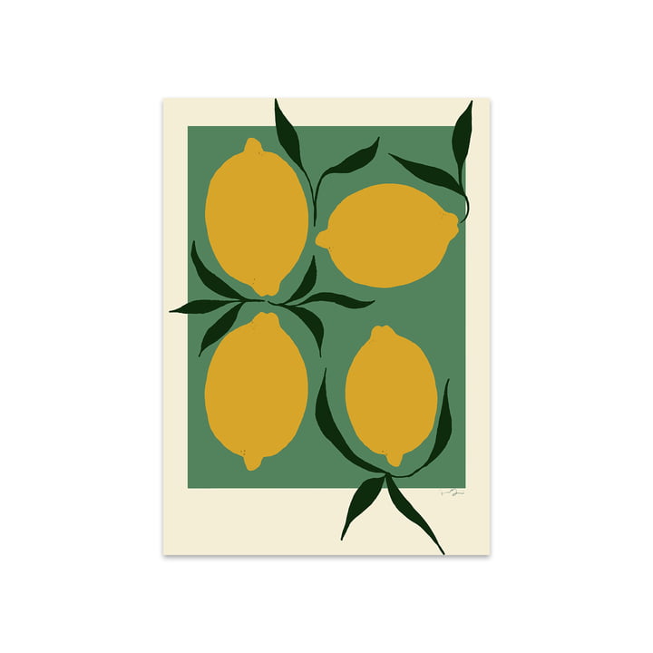 Green Lemon de Anna Mörner, 50 x 70 cm de The Poster Club