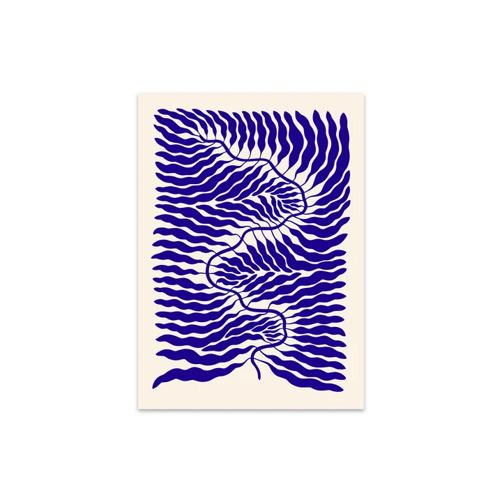 Little Blue par Linnéa Andersson, 30 x 40 cm de The Poster Club