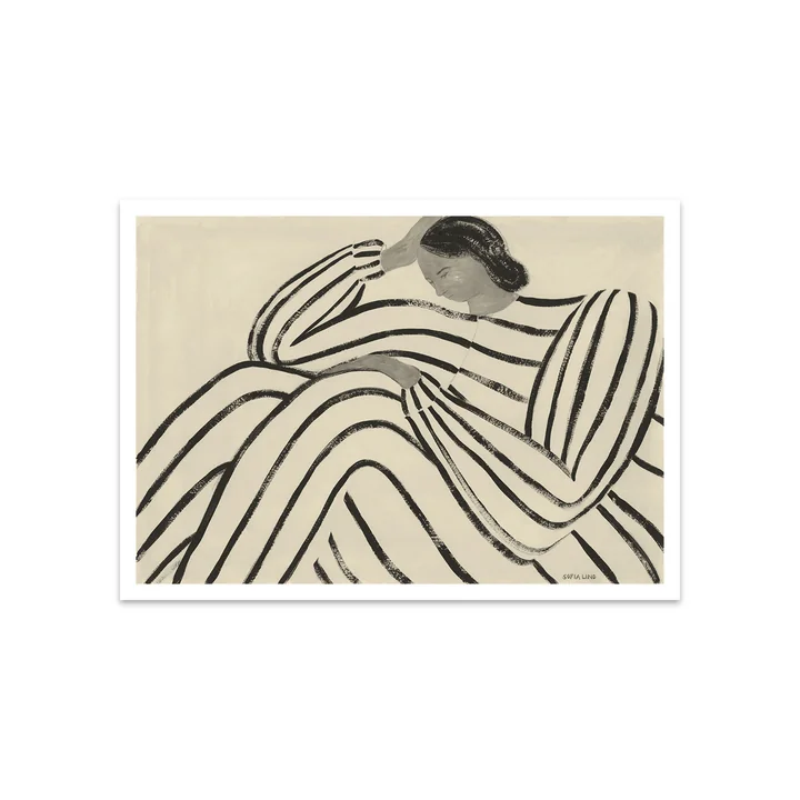 Waiting de Sofia Lind, 50 x 70 cm