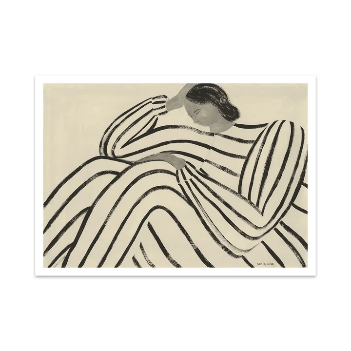 Waiting de Sofia Lind, 70 x 100 cm