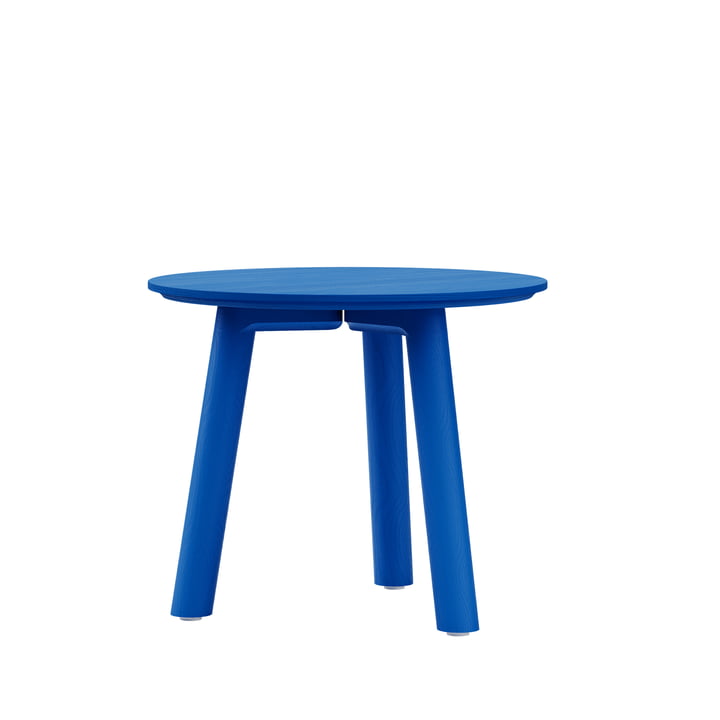 Meyer Color Table basse Medium H 45cm, frêne laqué, bleu berlinois de OUT Objekte unserer Tage