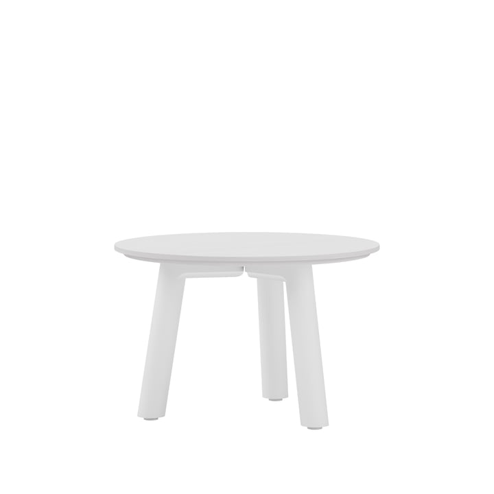 Meyer Color Table basse Medium H 35cm, frêne laqué, blanc de OUT Objekte unserer Tage