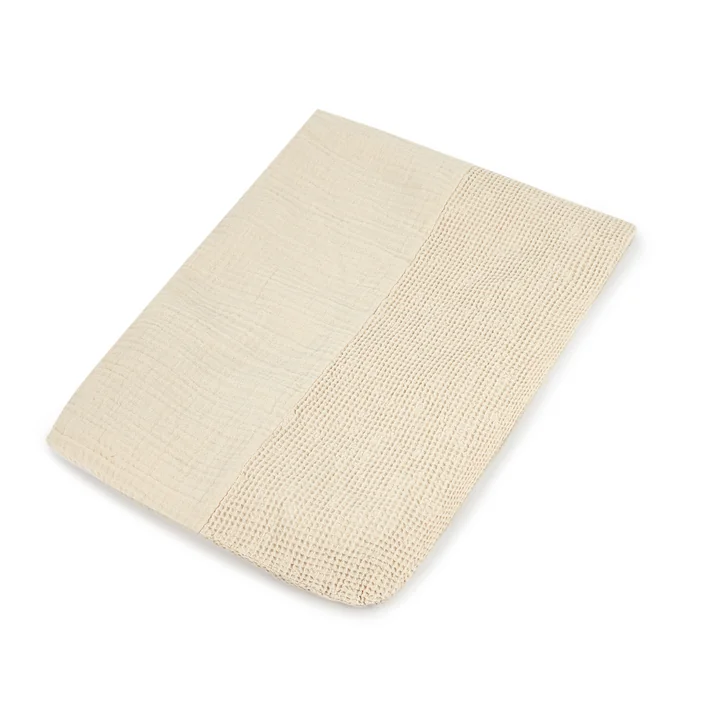 Wabi Sabi Housse pour matelas à langer, 50 x 70 cm, ginger de Nobodinoz