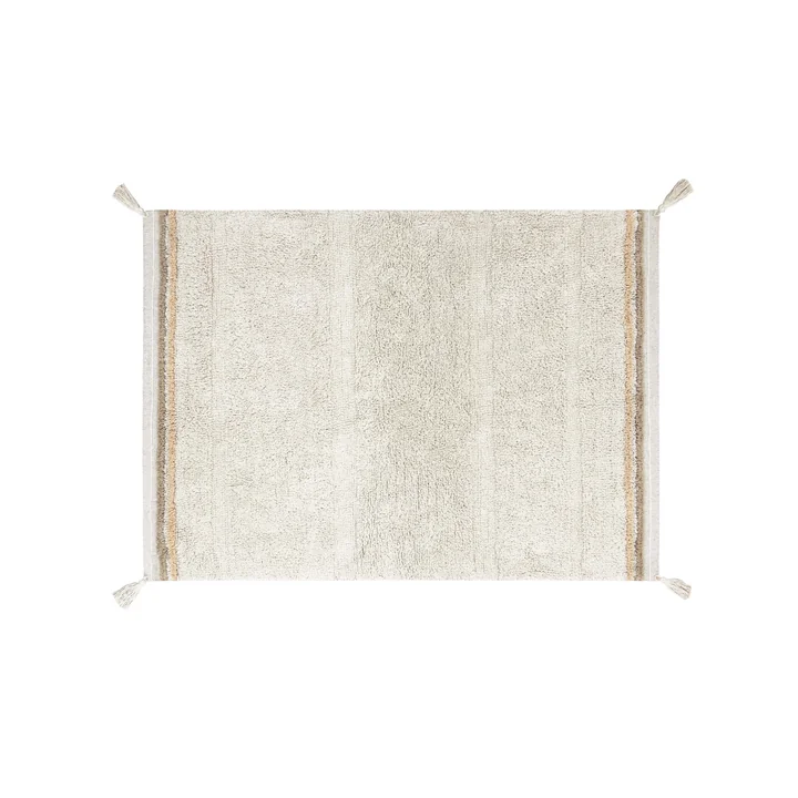 Bloom Natural Tapis, 120 x 160 cm, naturel de Lorena Canals