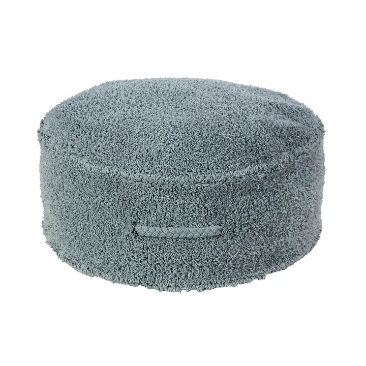 Chill Pouf, 50 x 50 cm, bleu vintage de Lorena Canals